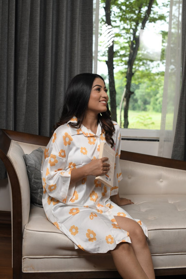 Nightwear Shirt Dress