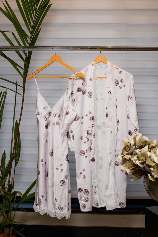 Pale Purple Night Gown