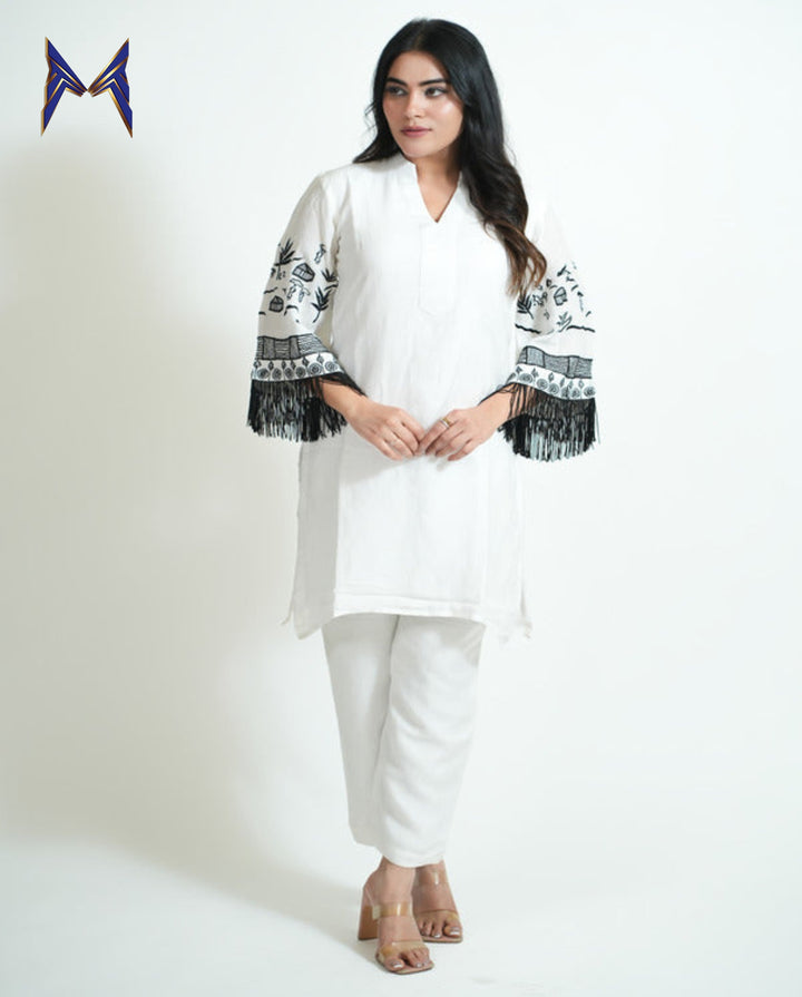 White Co-Ord Set for women